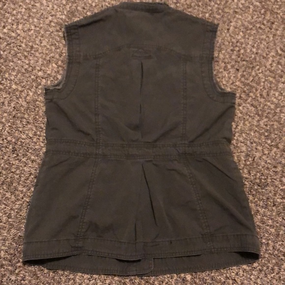 Green Denim Vest - Picture 4 of 4